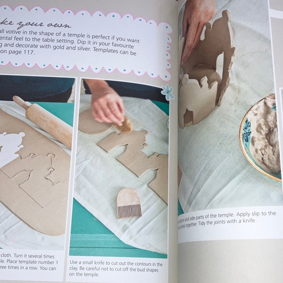 Handmade Pottery at Home Book - simple creations to make on your kitchen table - Picture 15 of 16